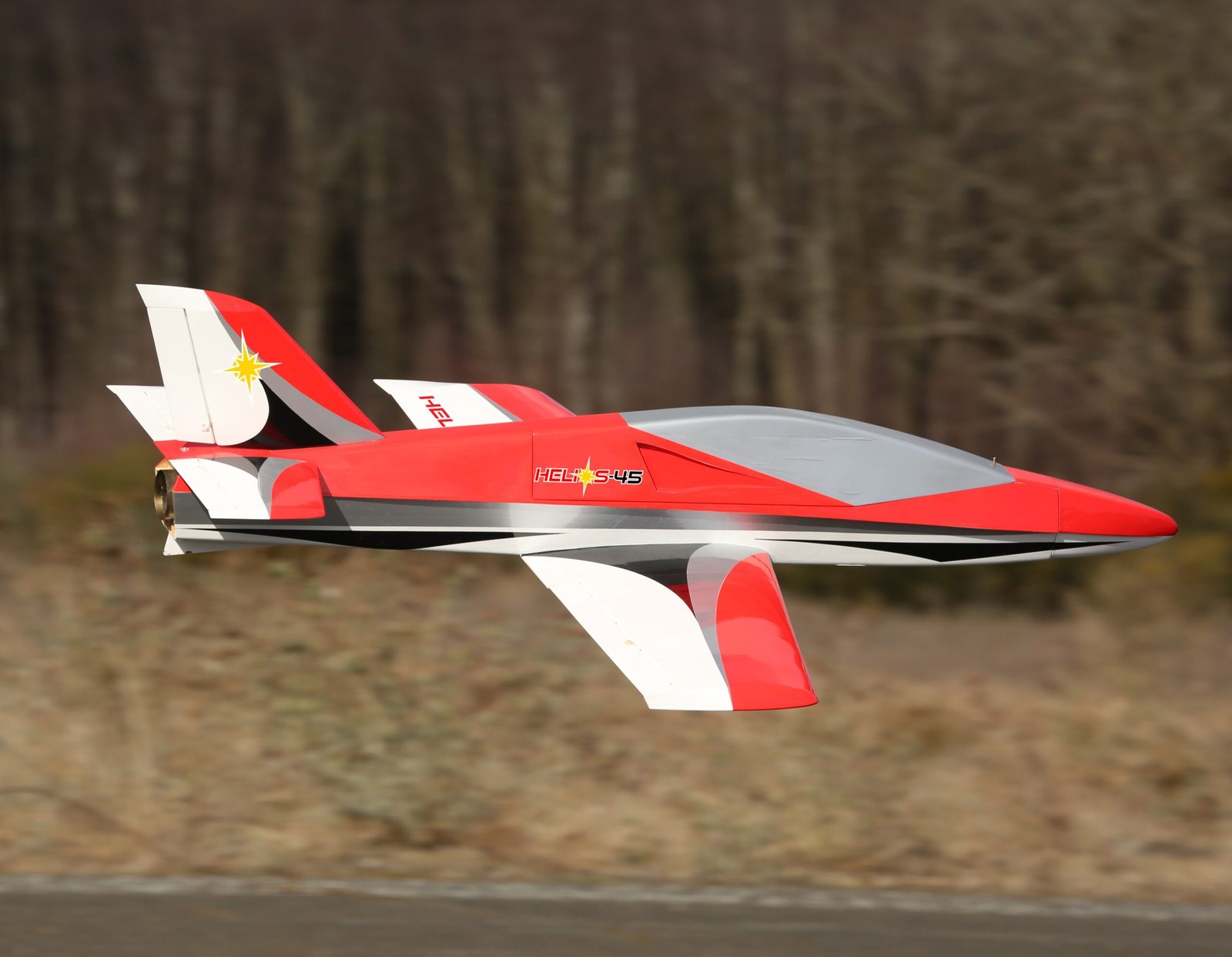 Helios-45 Jet (Red/Yellow)